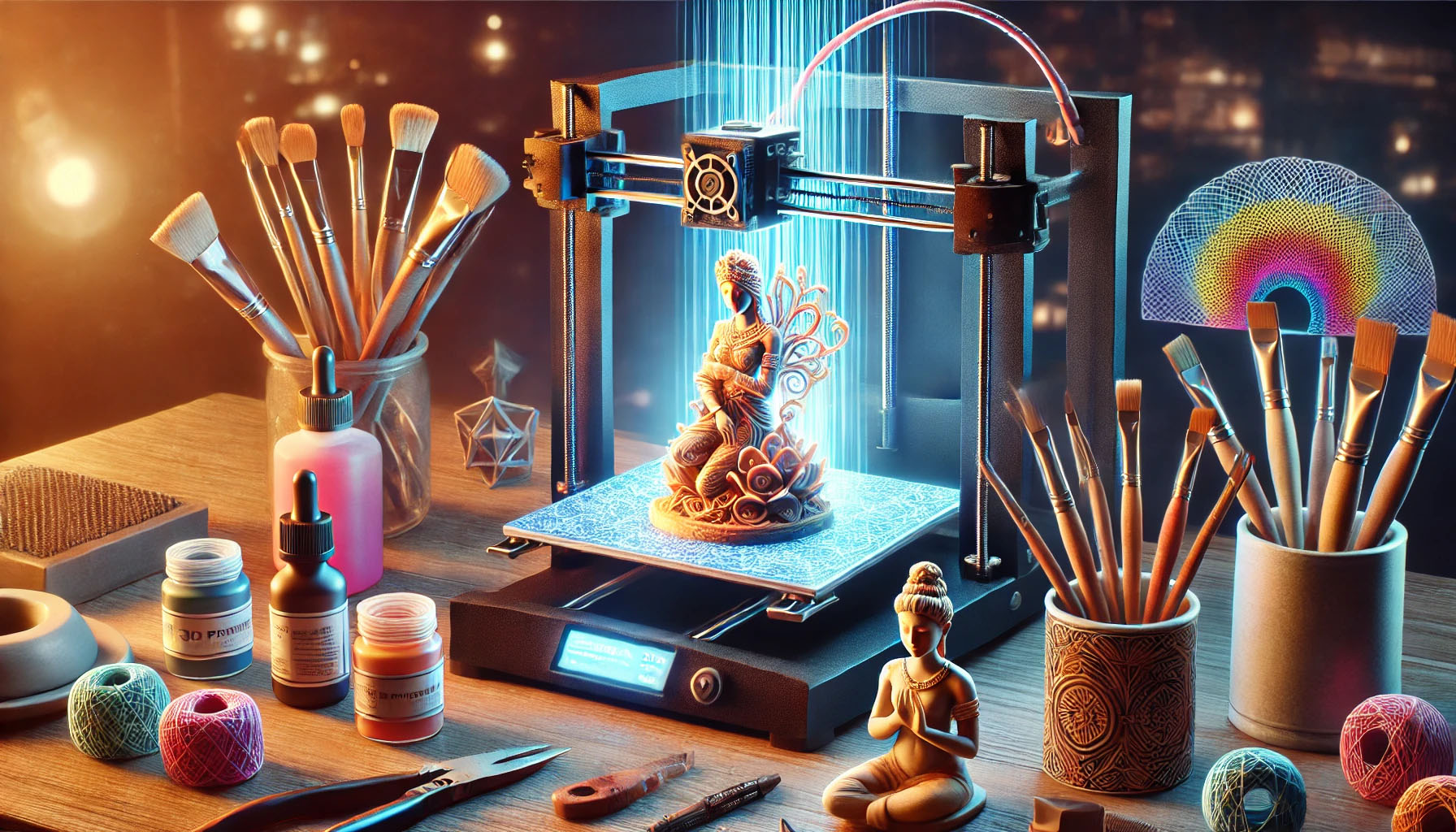 Cover image for Digital Art Meets 3D Printing: Creating Artistic Figurines from 3D Models