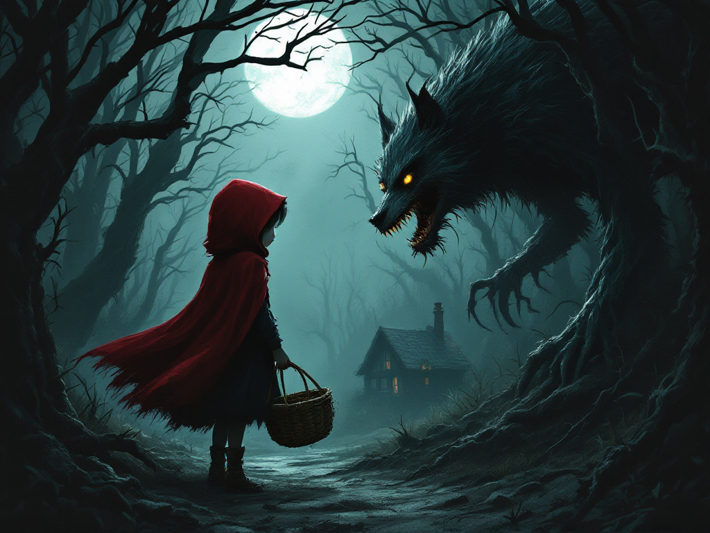 Cover image for The True Story of Little Red Riding Hood: Beyond the Fairy Tale