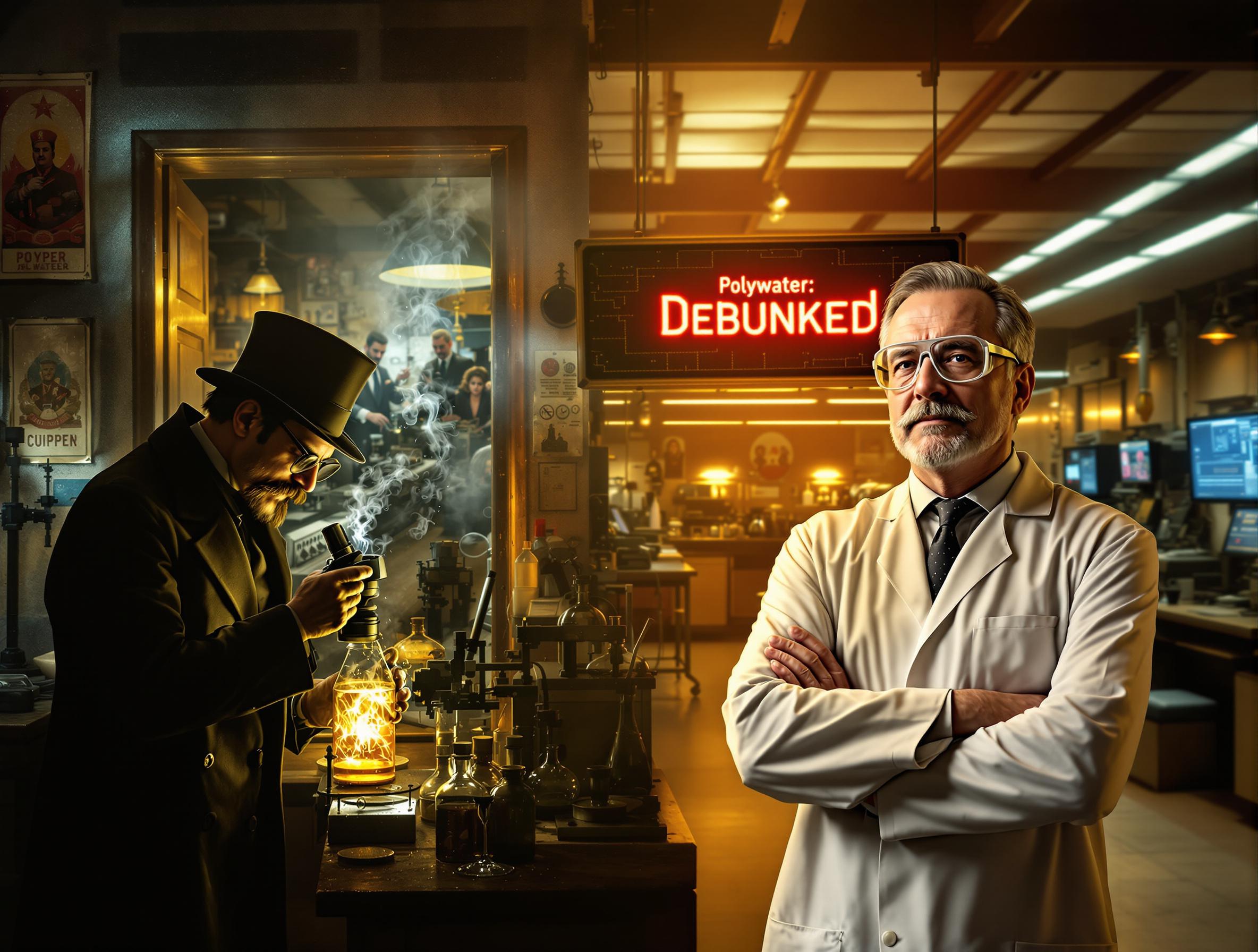 Cover image for The Rise and Fall of Polywater: The Liquid That Fooled Science