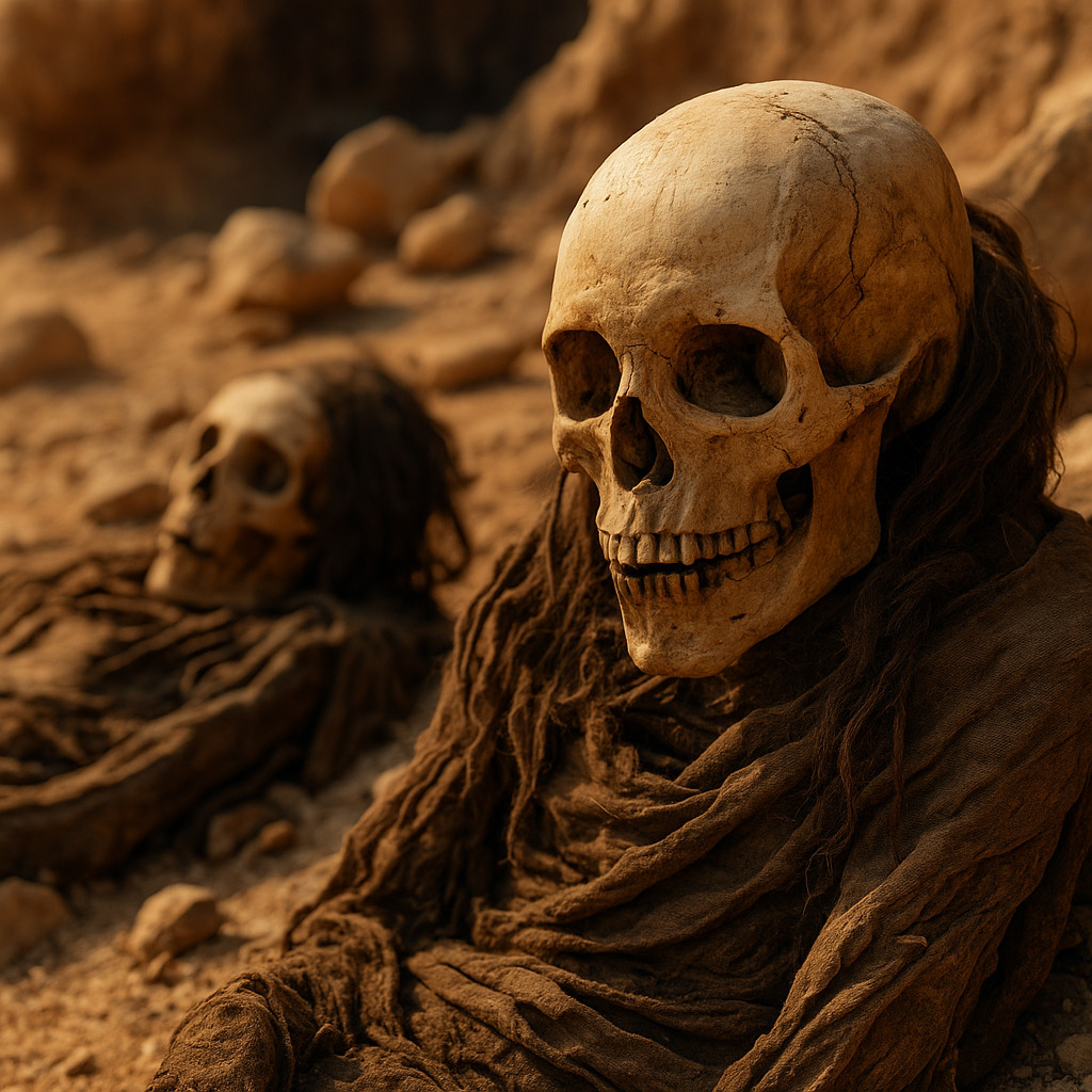 Cover image for Takarkori Mummies Reveal Isolated Human Lineage with Neanderthal DNA in the Green Sahara