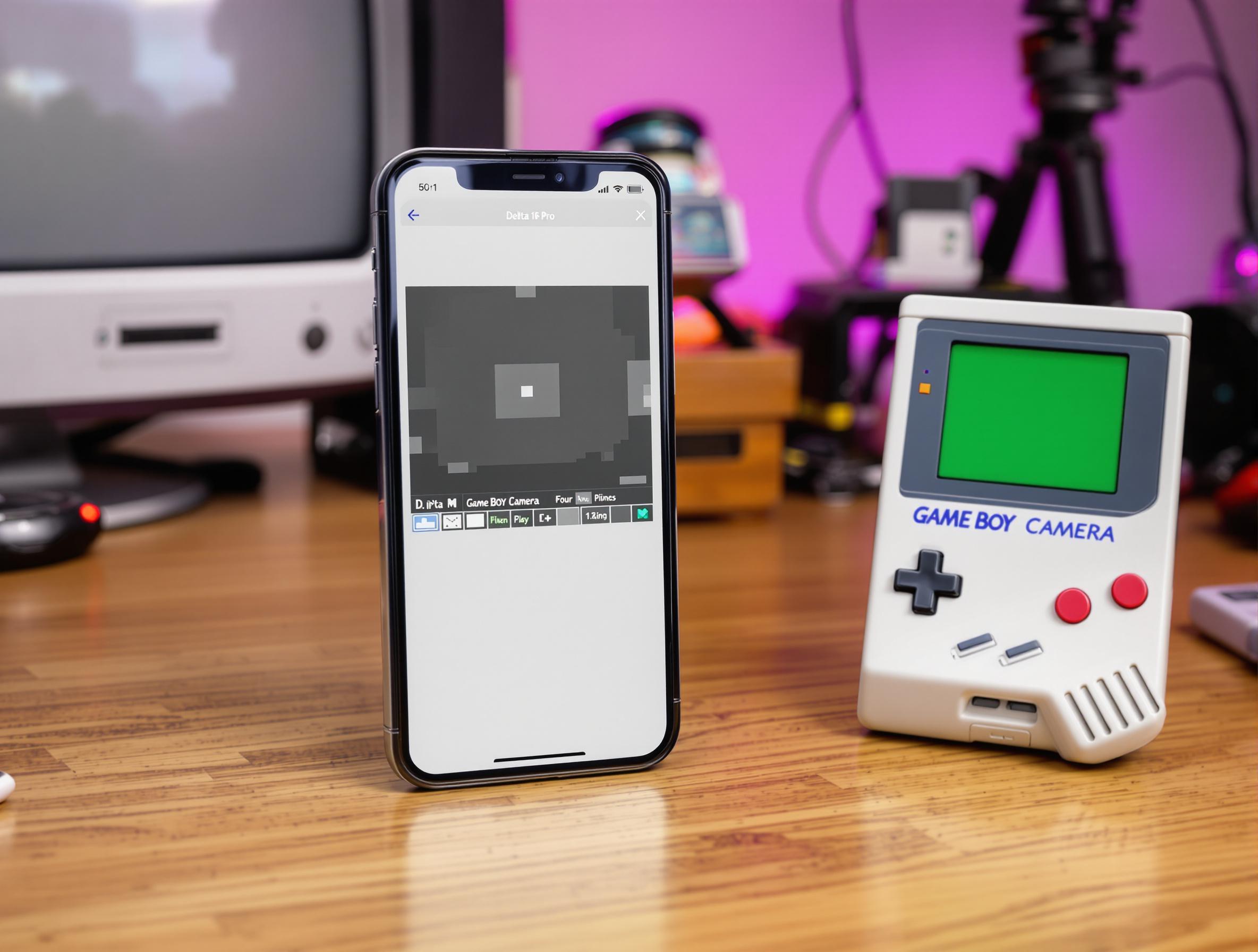Cover image for Delta Camera Brings Game Boy Camera Experience to iPhone in 2025