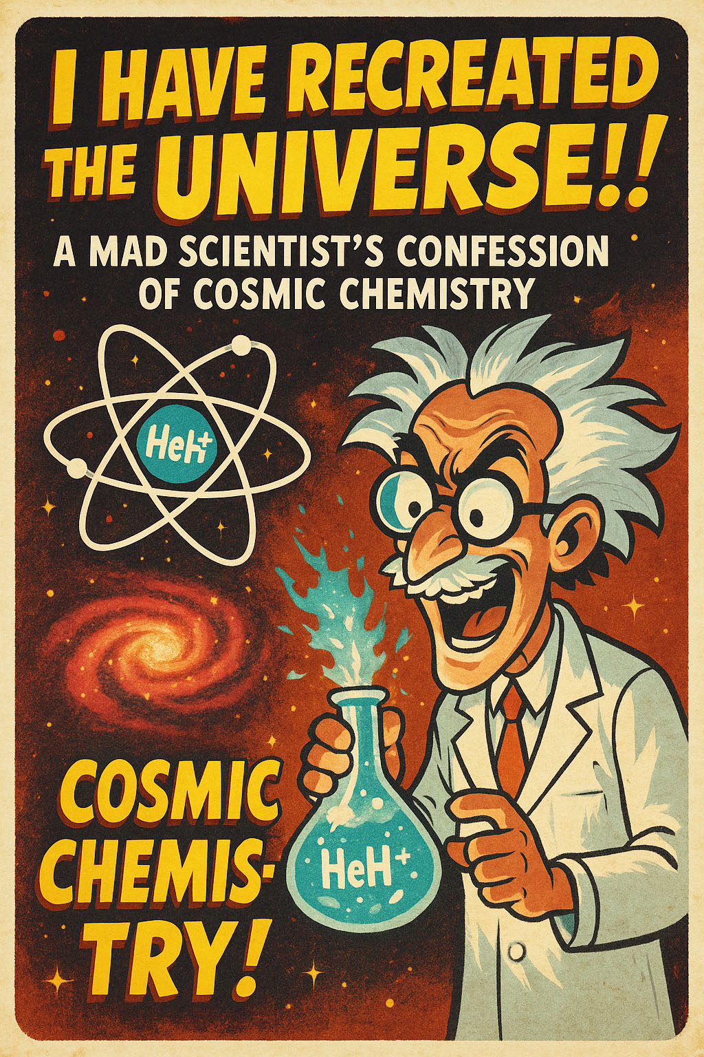 Cover image for “I Have Recreated the Universe!” – A Mad Scientist's Confession of Cosmic Chemistry