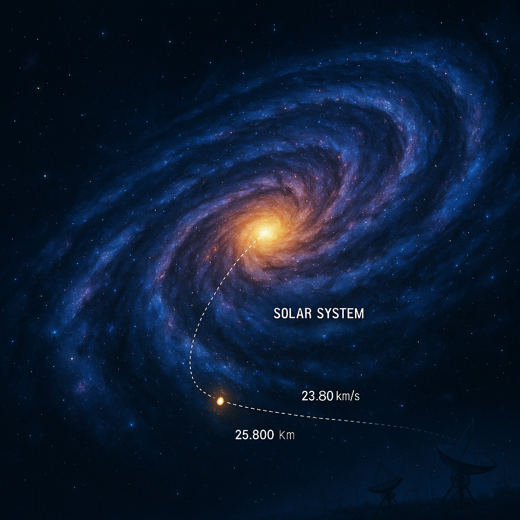 Cover image for Our New Galactic Address: We're Closer to the Milky Way's Heart