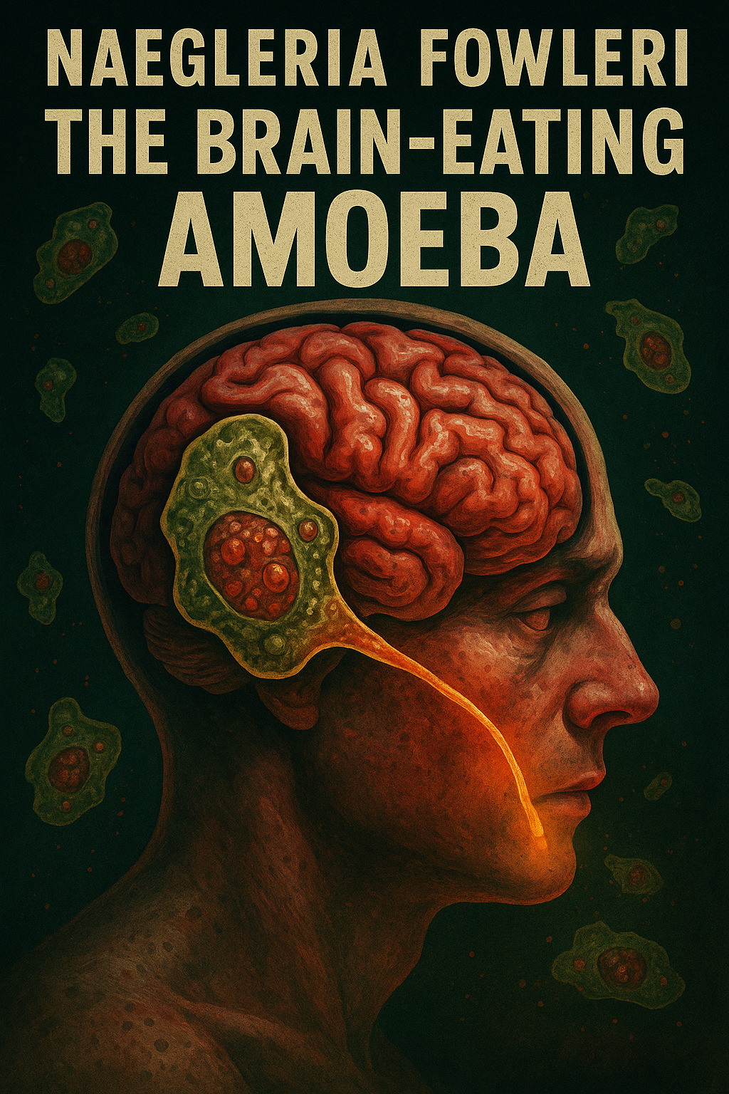 Cover image for Naegleria fowleri: the brain-eating amoeba scarier...